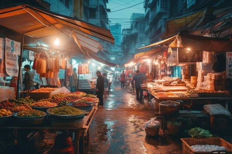 Dream about Market interpretation